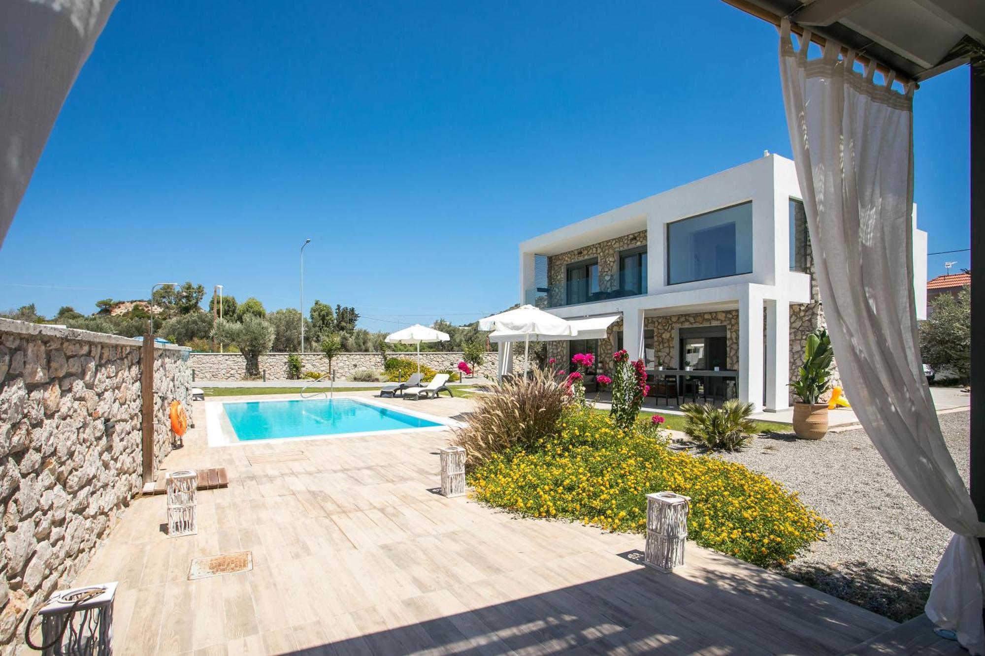 Kastalys Villa Kalithies Buitenkant foto